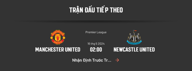 Soi kèo Manchester United vs Newcastle, 02h00 ngày 16/5